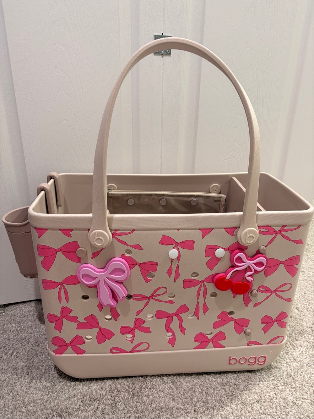 Original Bogg Bag Large Tote - Ribbon 🎀 Rose - Picture 13 of 16